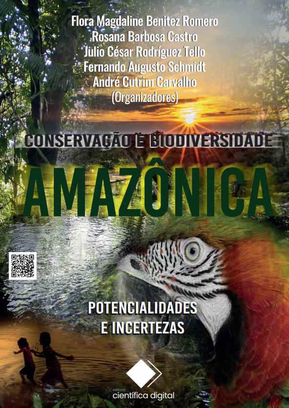 Portada del libro: Conservación Amazónica y Biodiversidad: Potencial e Incertidumbres