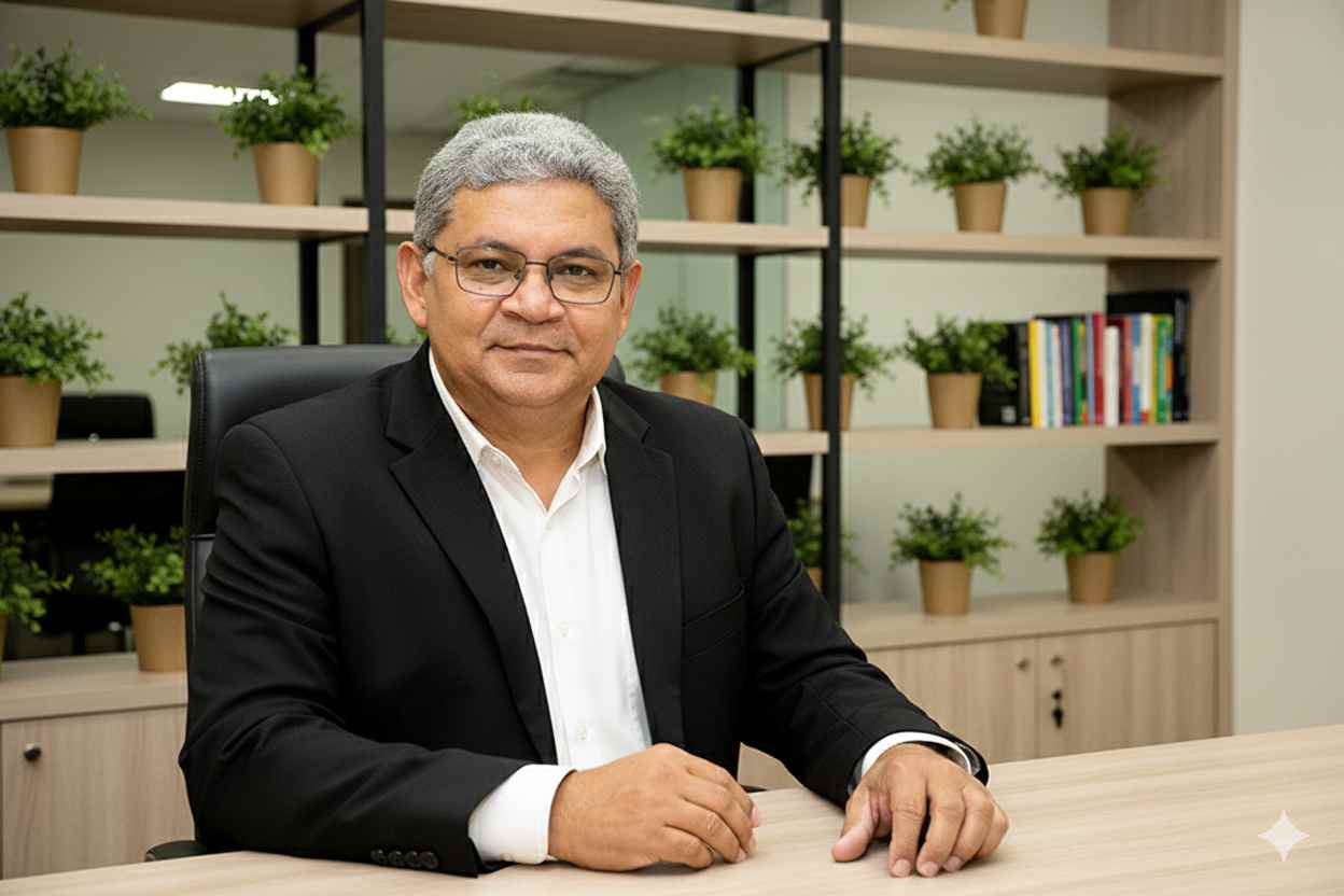 Fotografía de Ph.D. Edson José Vidal da Silva, Doutor em Ciências da Engenharia Ambiental